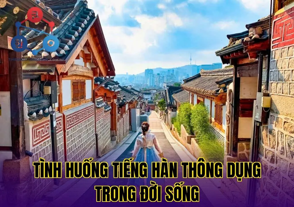 Tình huống tiếng hàn thông dụng trong đời sống