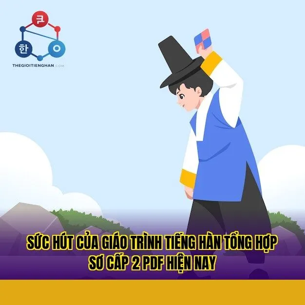 Sức hút của giáo trình tiếng Hàn tổng hợp sơ cấp 2 PDF hiện nay