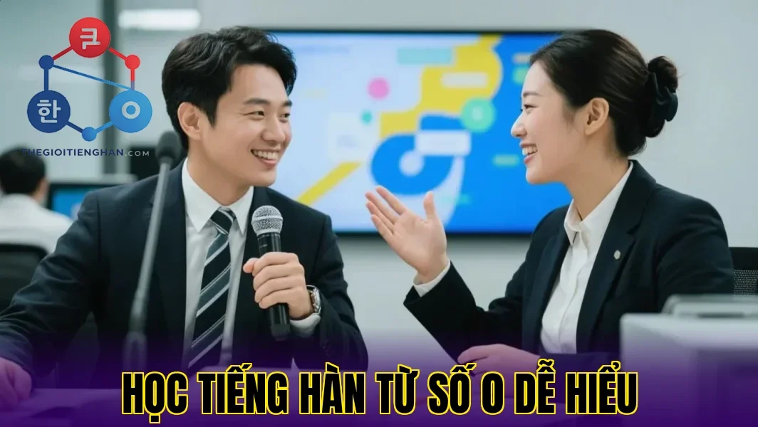 Hướng Dẫn Học Tiếng Hàn Cho Người Mới Bắt Đầu Từ Con Số 0