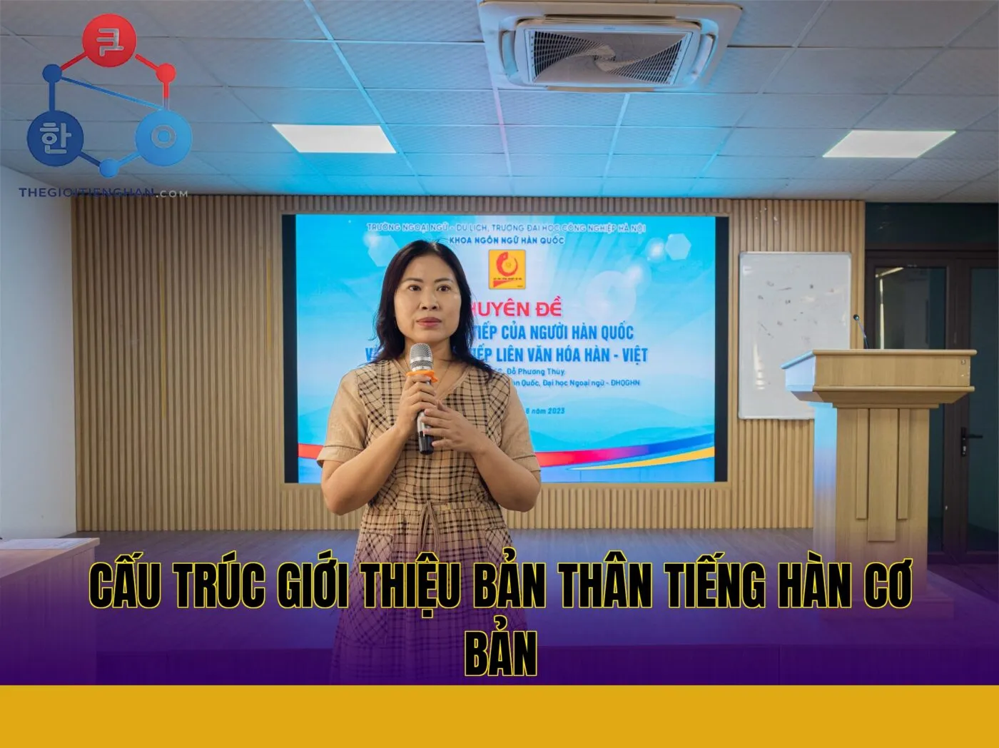 Cấu Trúc Giới Thiệu Bản Thân Tiếng Hàn Cơ Bản